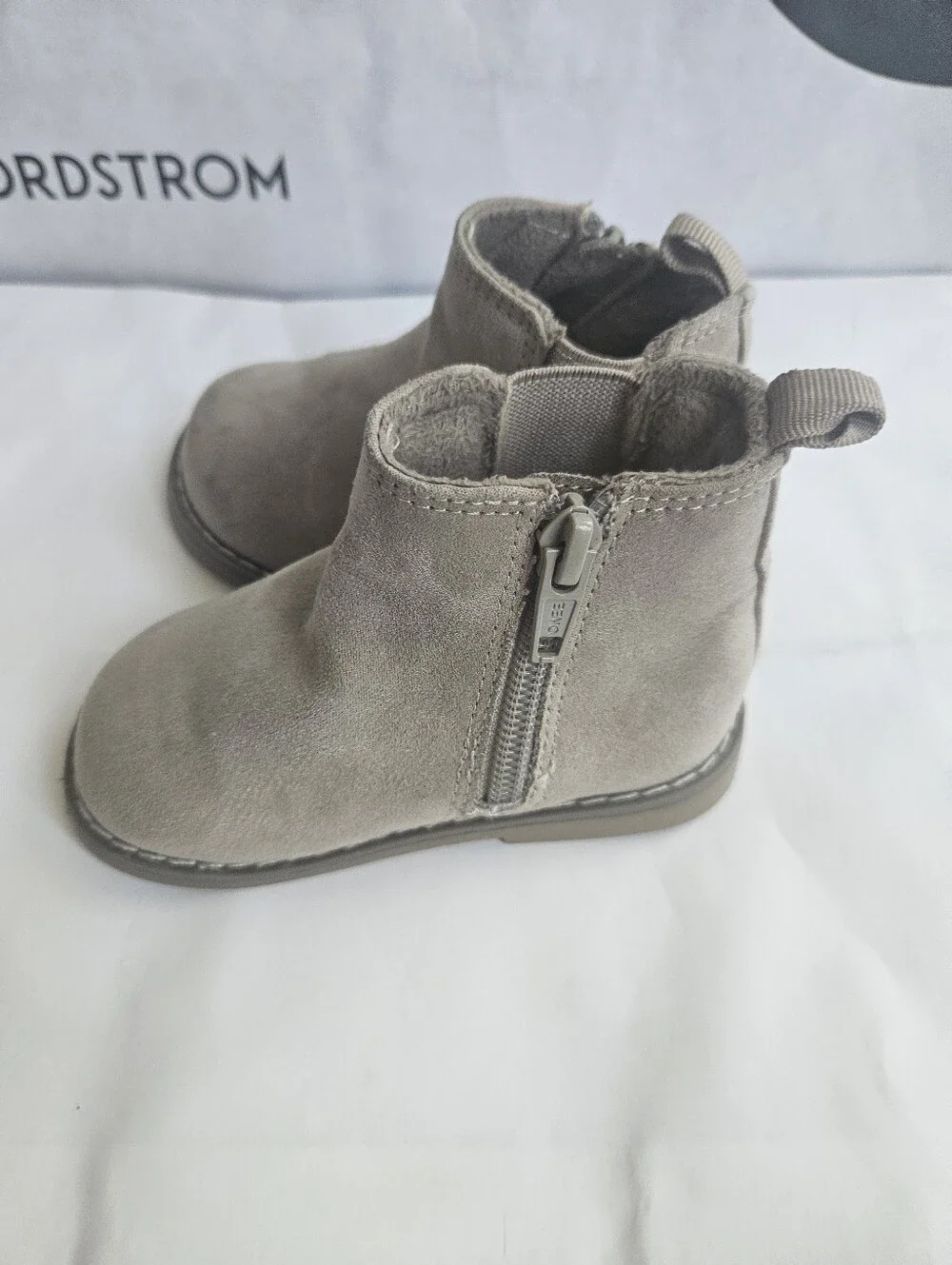 Toddler Boots Girls Tan With Glitter H&M Girls Size 20-21 US5